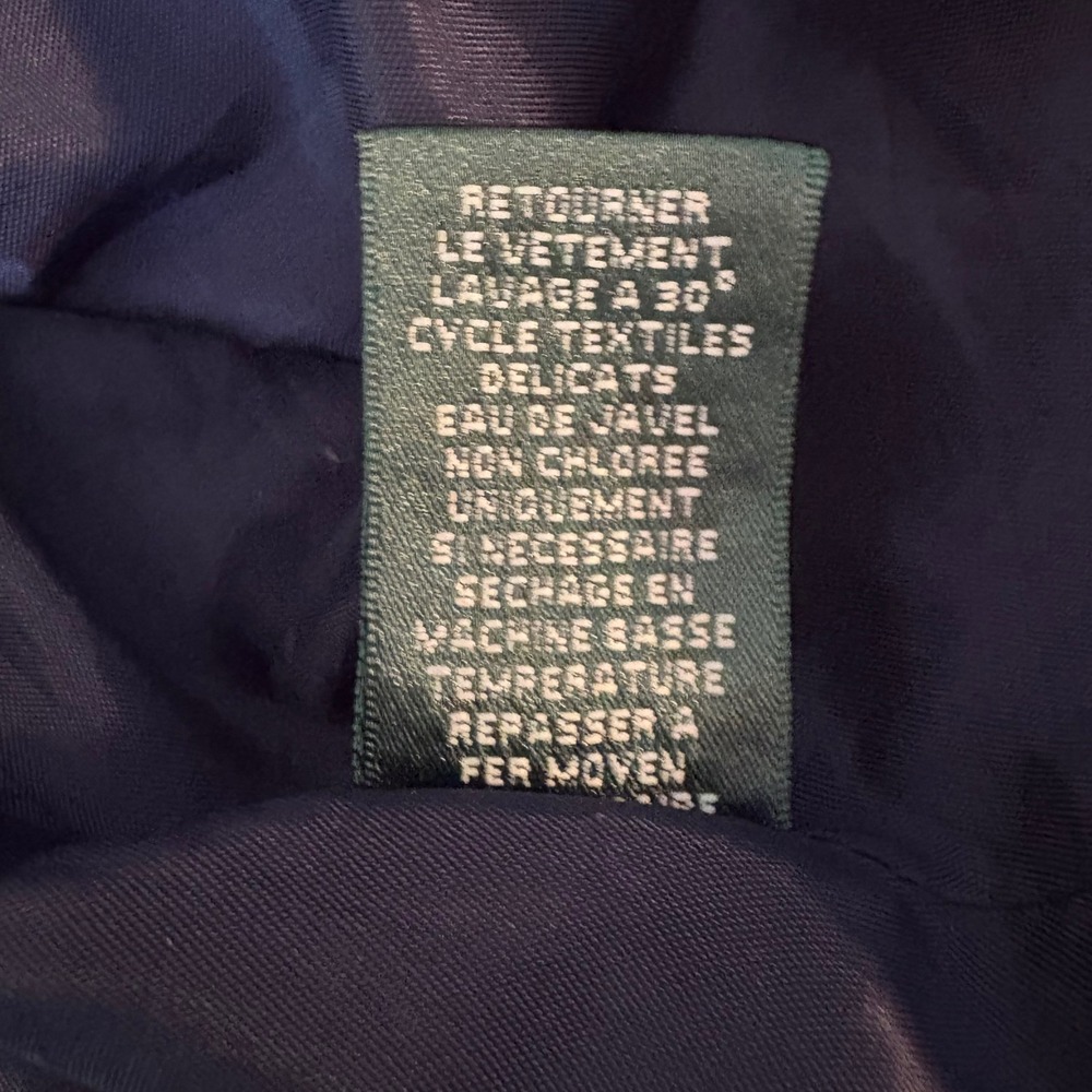 Lauren Ralph Lauren Floral Print Jacket Button Front Pockets Colorful Coat Small - Picture 5 of 11